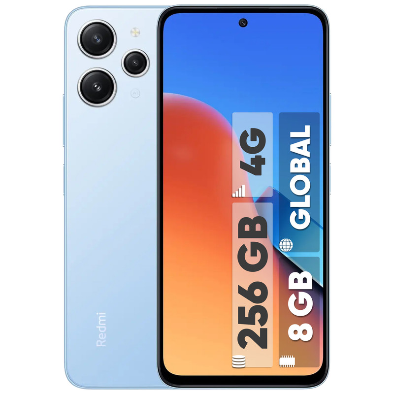 گوشی موبایل شیائومی مدل Redmi 12 دو سیم کارت ظرفیت 256 گیگابایت و رم 8 گیگابایت به همراه شارژر - گلوبال