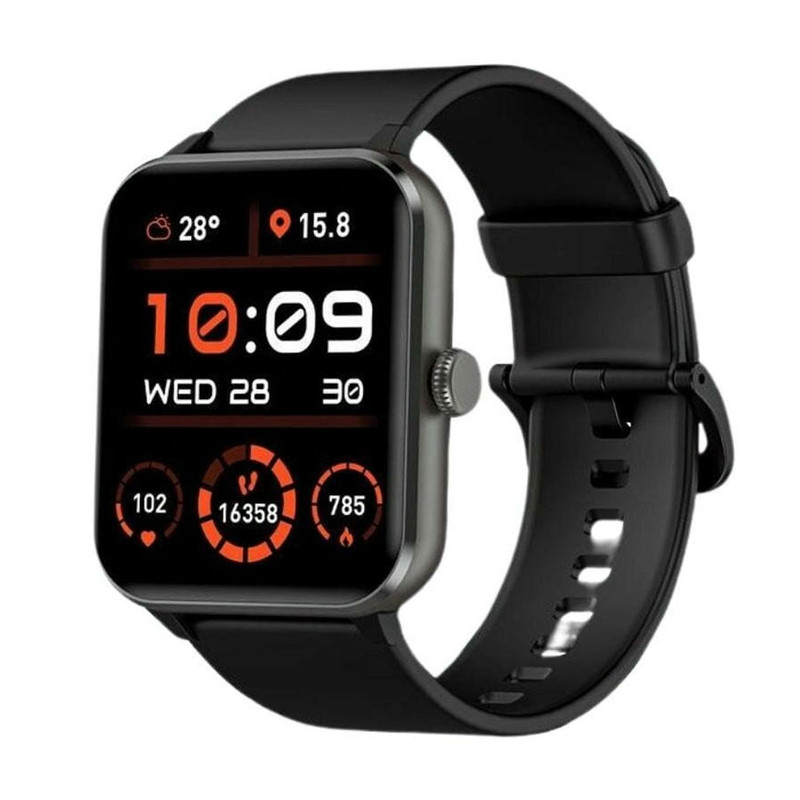 ساعت هوشمند بلک ویو مدل R50 کنترل سطح اکسیژن خون، شمارش ضربان قلب، پایش وضعیت خواب، با بند سیلیکونی