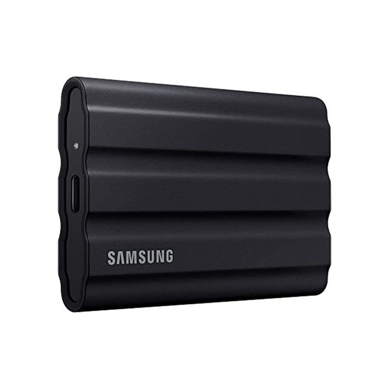 اس اس دی اکسترنال سامسونگ مدل T7 SHIELD ظرفیت 1 ترابایت رابط USB 3.2 Gen2 رنگ بژ