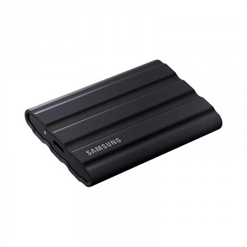 اس اس دی اکسترنال سامسونگ مدل T7 SHIELD ظرفیت 1 ترابایت رابط USB 3.2 Gen2 رنگ بژ