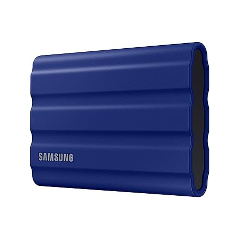 اس اس دی اکسترنال سامسونگ مدل T7 SHIELD ظرفیت 1 ترابایت رابط USB 3.2 Gen2 رنگ بژ