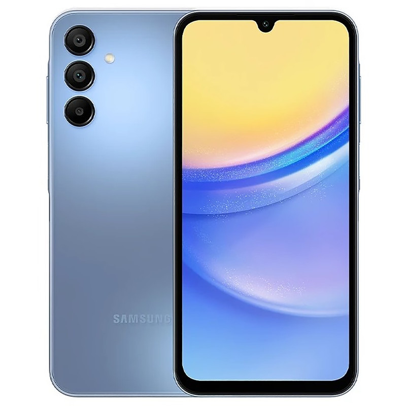 گوشی موبایل سامسونگ مدل Galaxy A15 دو سیم کارت ظرفیت 128 گیگابایت و رم 6 گیگابایت به همراه شارژر 25وات سامسونگ - ویتنام
